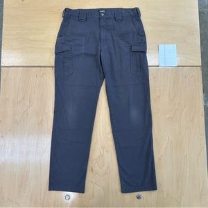 CQR Men's Flex Ripstop Tactical Pants, Water Resistant Cargo Pants - 36W x 34L